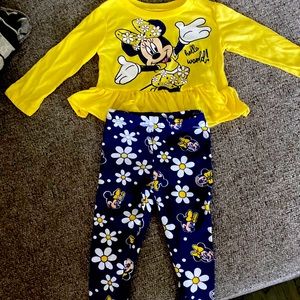 Minnie mouse top and bottom